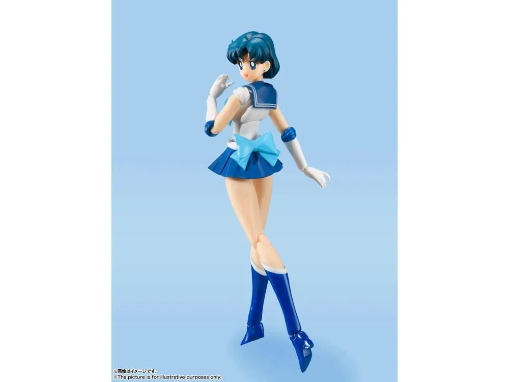 S.H. Figuarts Sailor Moon - Sailor Mercury - Animation Color Edition "Pretty Guardian Sailor Moon"