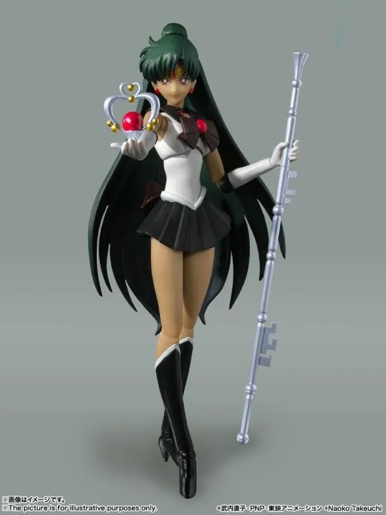 S.H. Figuarts Sailor Pluto Animation Color Edition Sailor Moon Action Figure