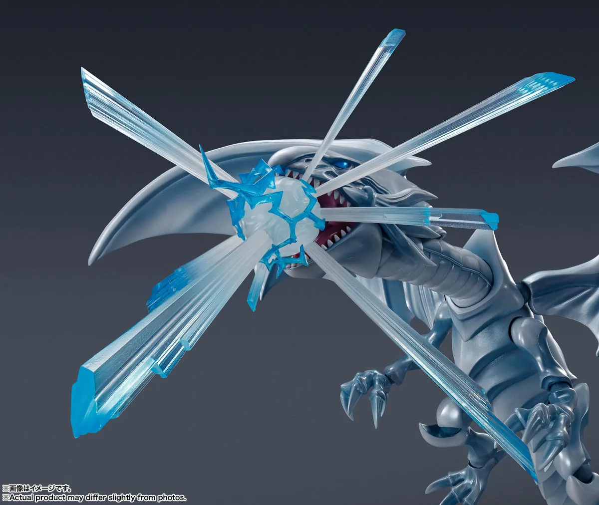 S.H. MonsterArts Yu-Gi-Oh! Duel Monsters Blue-Eyes White Dragon Action Figure