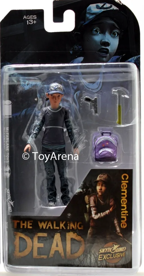 Skybound Exclusive The Walking Dead Clementine Color Ver Action Figure