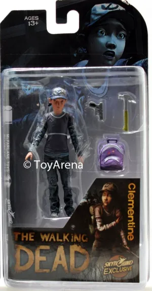 Skybound Exclusive The Walking Dead Clementine Color Ver Action Figure