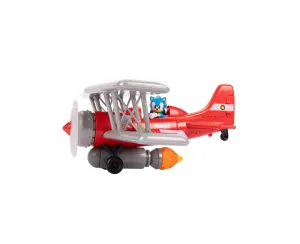 Sonic Tornado 2.5" Interactive Biplane Playset with Sounds and Lights