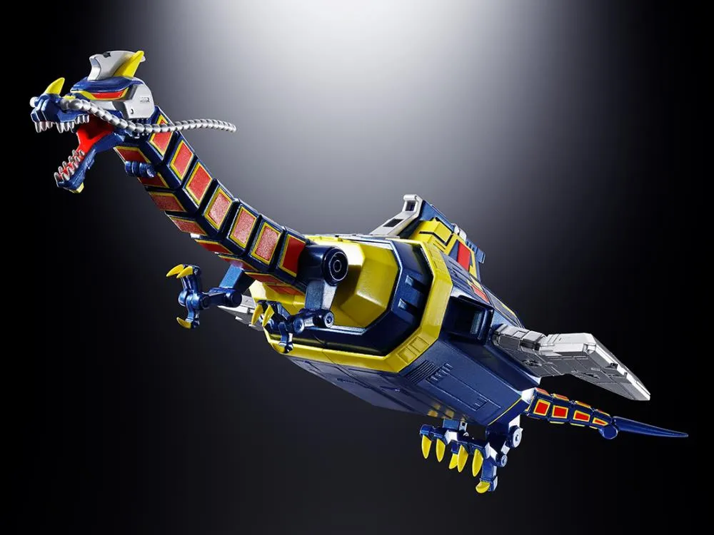 Soul of Chogokin GX-106 Denshi Seijyu Dol & Guillan Enban Space Sheriff Gavan Action Figure