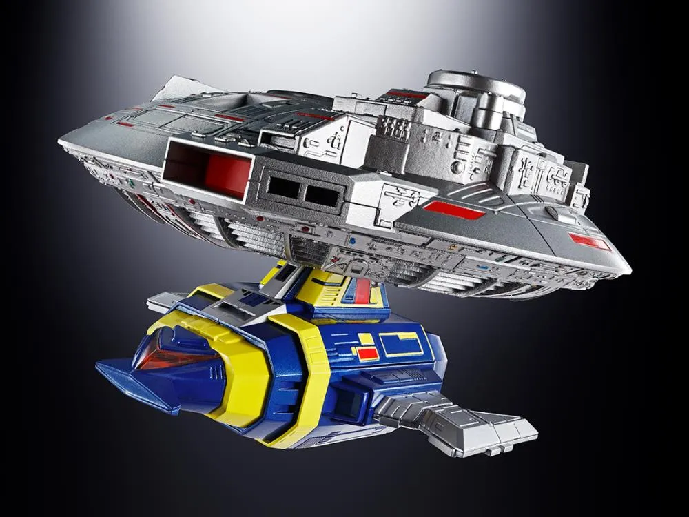 Soul of Chogokin GX-106 Denshi Seijyu Dol & Guillan Enban Space Sheriff Gavan Action Figure