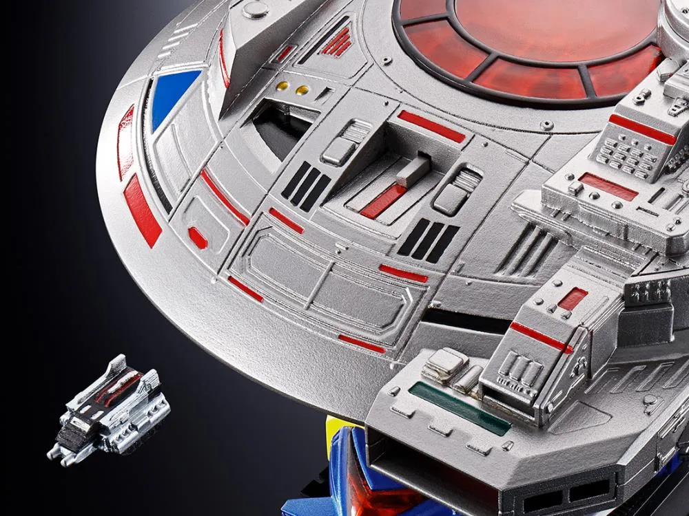 Soul of Chogokin GX-106 Denshi Seijyu Dol & Guillan Enban Space Sheriff Gavan Action Figure