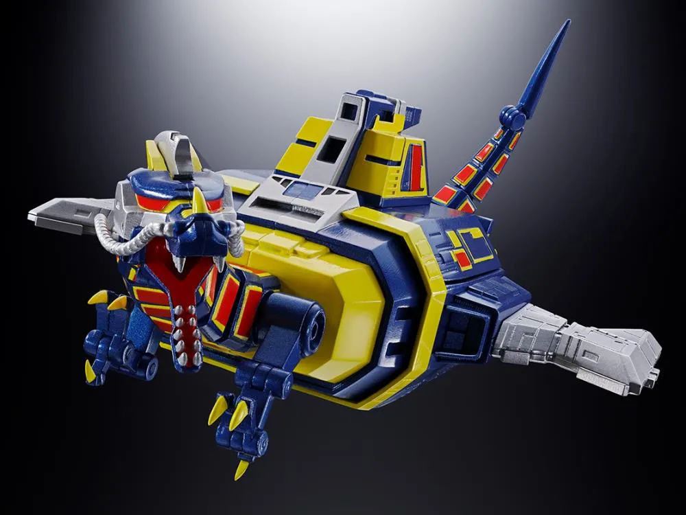 Soul of Chogokin GX-106 Denshi Seijyu Dol & Guillan Enban Space Sheriff Gavan Action Figure