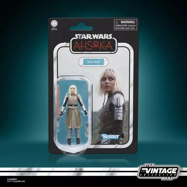 Star Wars Vintage Collection Shin Hati (Ahsoka) 3.75" Action Figure