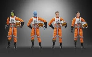 Star Wars Vintage Collection X-Wing Pilot (Ahsoka) 4 Pack 3.75" Action Figure