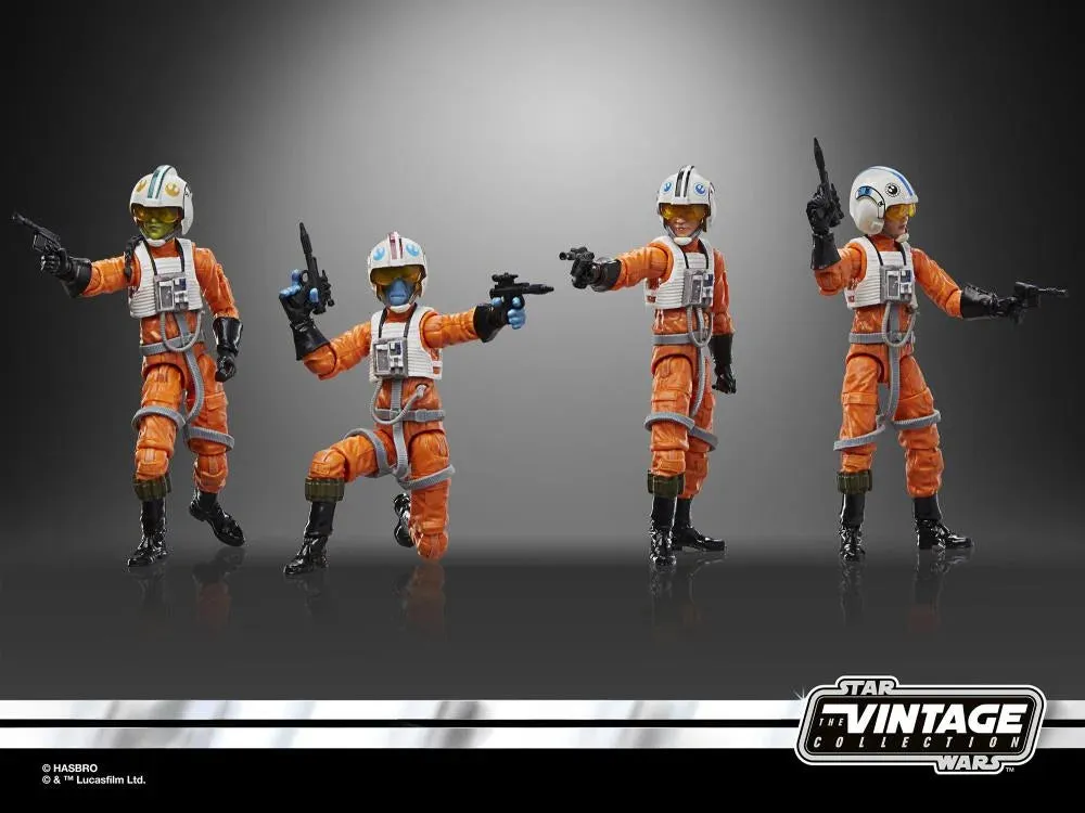 Star Wars Vintage Collection X-Wing Pilot (Ahsoka) 4 Pack 3.75" Action Figure