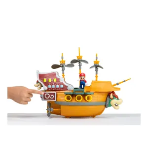 Super Mario Deluxe Bowsers Ship Playset