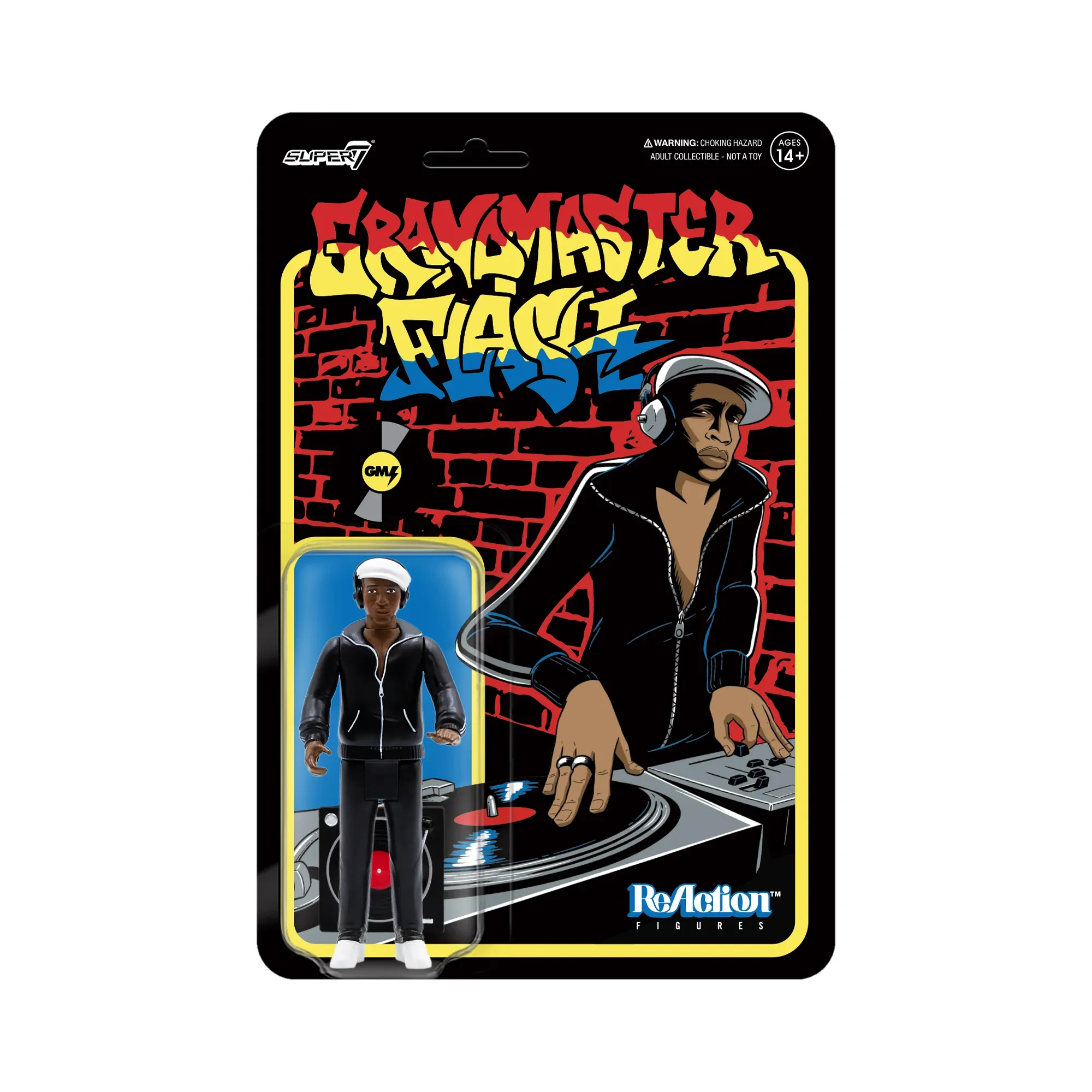 Super7 Grandmaster Flash ReAction Grandmaster Flash