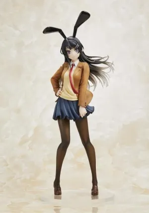 Taito Coreful Mai Sakurajima (Uniform Bunny Ver.) Rascal Does Not Dream of Bunny Girl Figure Statue