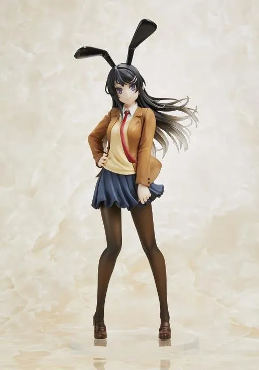 Taito Coreful Mai Sakurajima (Uniform Bunny Ver.) Rascal Does Not Dream of Bunny Girl Figure Statue