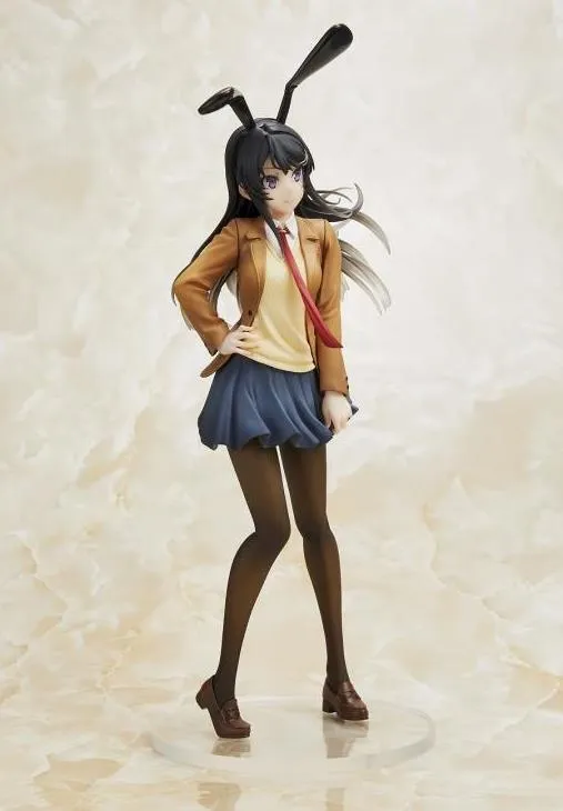 Taito Coreful Mai Sakurajima (Uniform Bunny Ver.) Rascal Does Not Dream of Bunny Girl Figure Statue