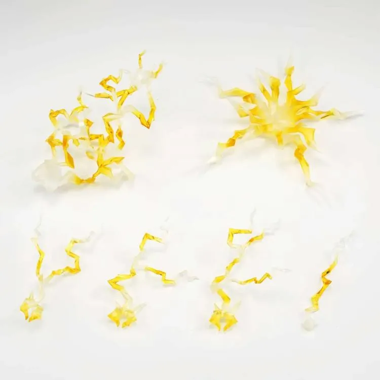 Tamashii Effect Thunder Yellow Version Stand Base Stage S.H. Figuarts