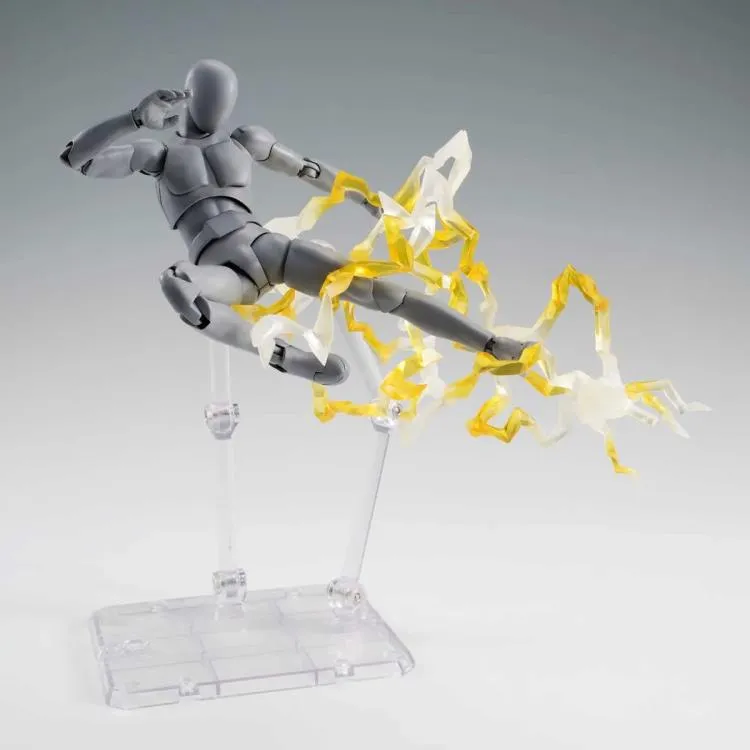 Tamashii Effect Thunder Yellow Version Stand Base Stage S.H. Figuarts