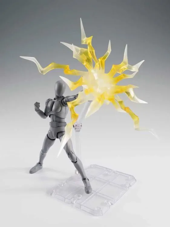 Tamashii Effect Thunder Yellow Version Stand Base Stage S.H. Figuarts