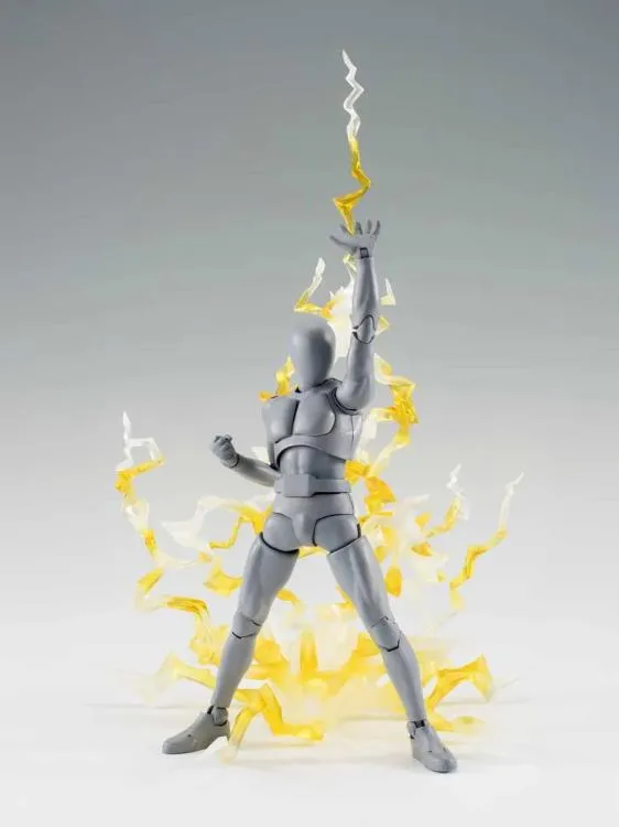 Tamashii Effect Thunder Yellow Version Stand Base Stage S.H. Figuarts