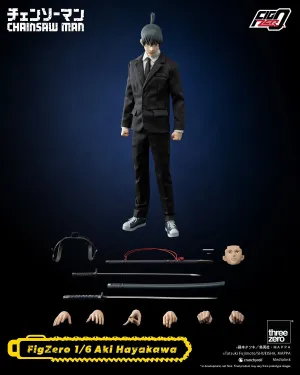 ThreeZero FigZero 1/6 Chainsaw Man Aki Hayakawa Action Figure
