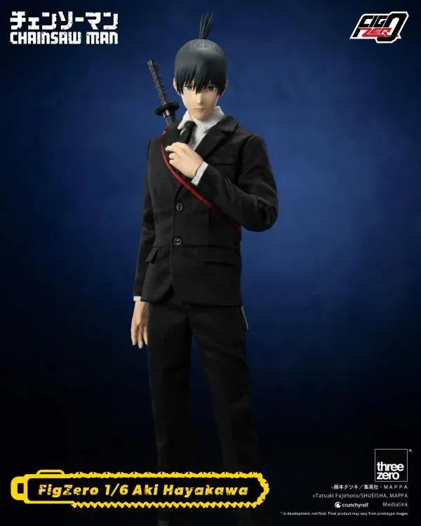 ThreeZero FigZero 1/6 Chainsaw Man Aki Hayakawa Action Figure
