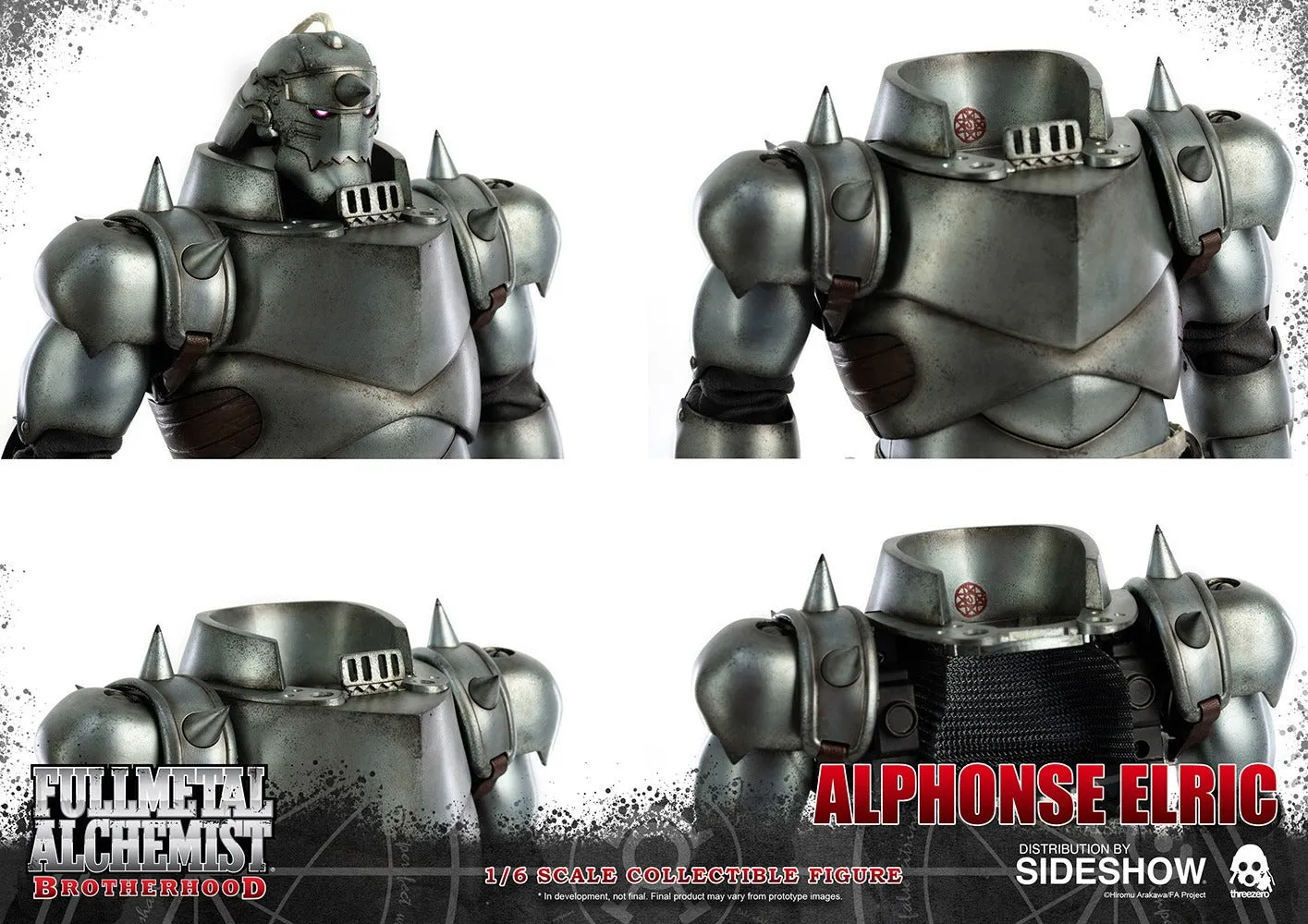 ThreeZero FigZero 1/6 Fullmetal Alchemist: Brotherhood Alphonse Elric Scale Action Figure