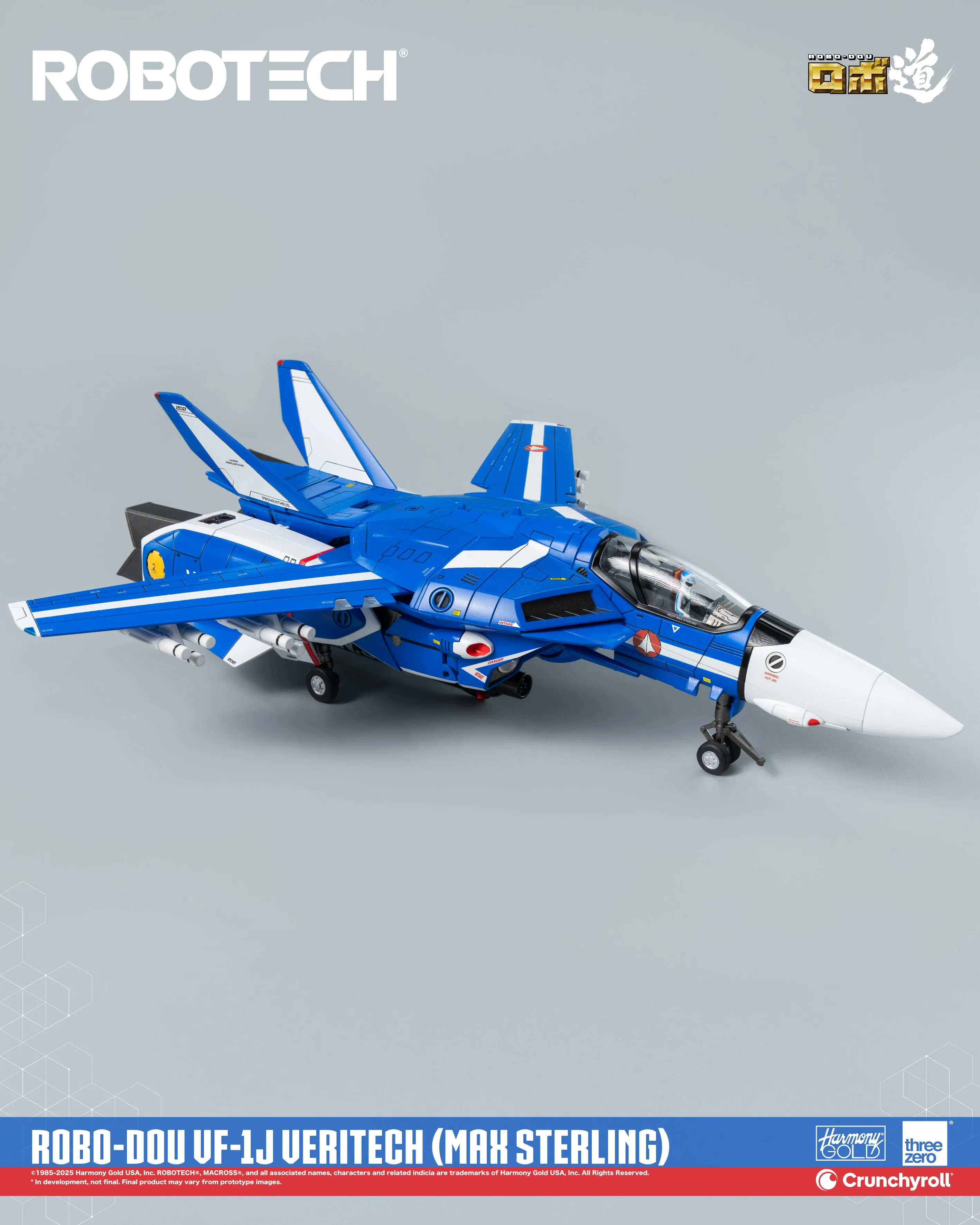ThreeZero ROBO-DOU VF-1J Veritech (Max Sterling)