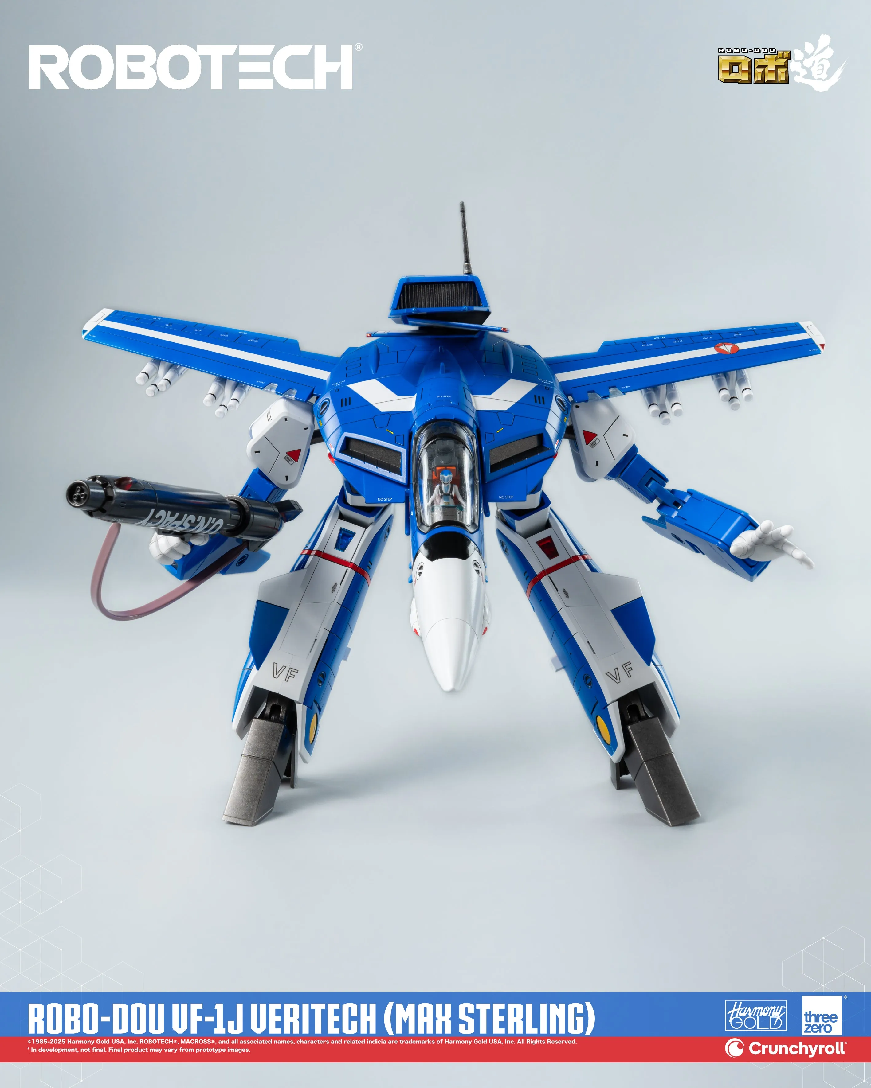 ThreeZero ROBO-DOU VF-1J Veritech (Max Sterling)