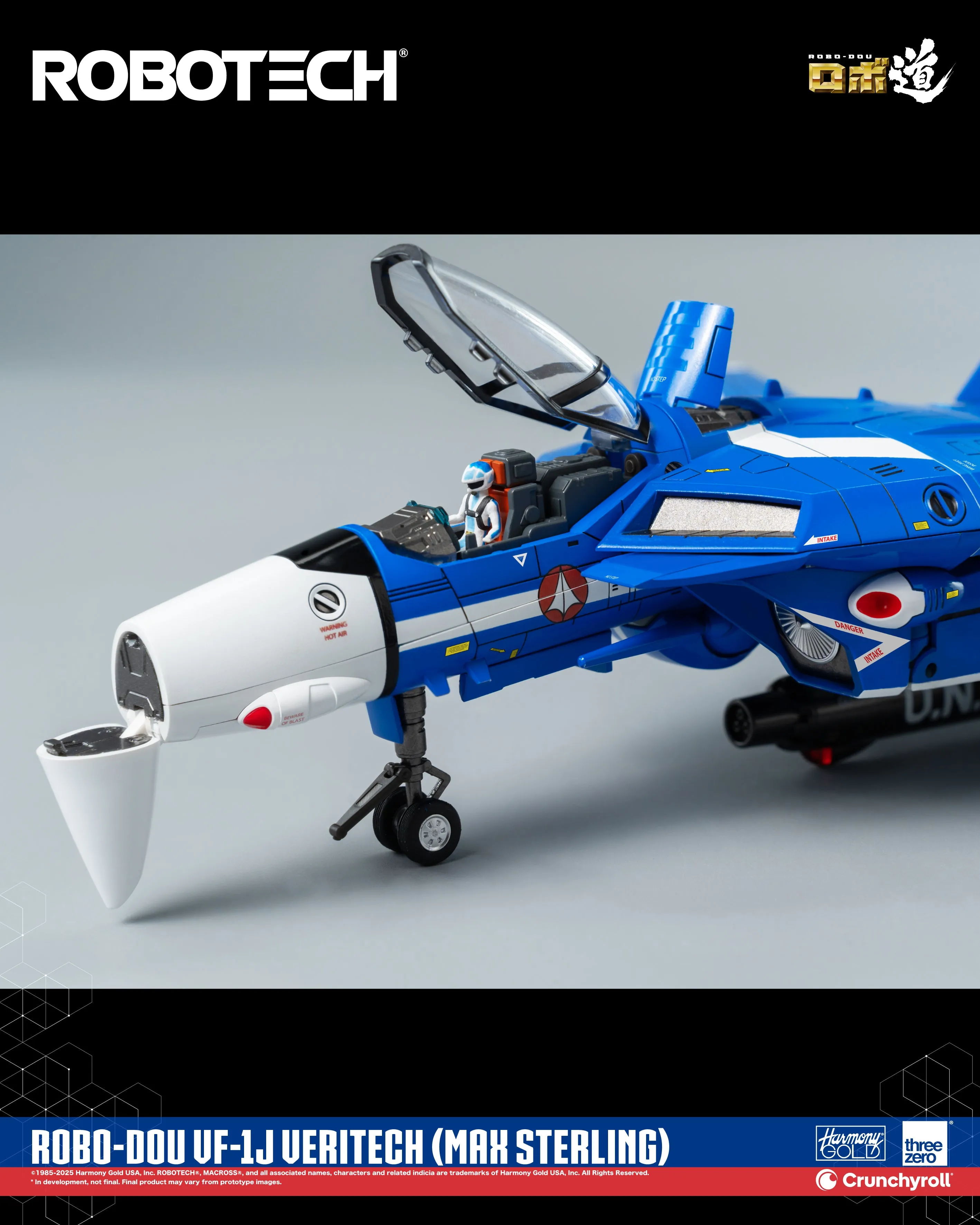 ThreeZero ROBO-DOU VF-1J Veritech (Max Sterling)