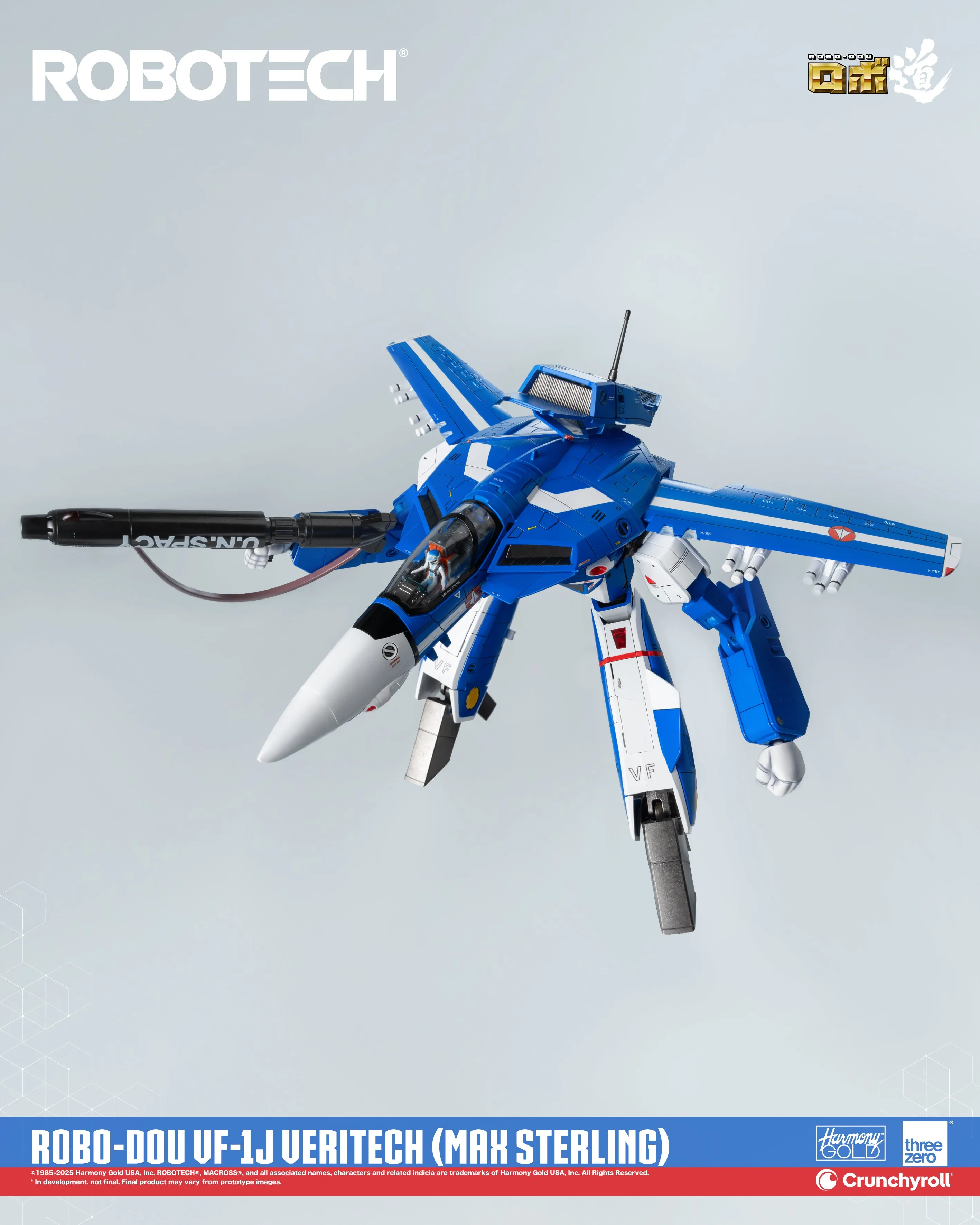 ThreeZero ROBO-DOU VF-1J Veritech (Max Sterling)