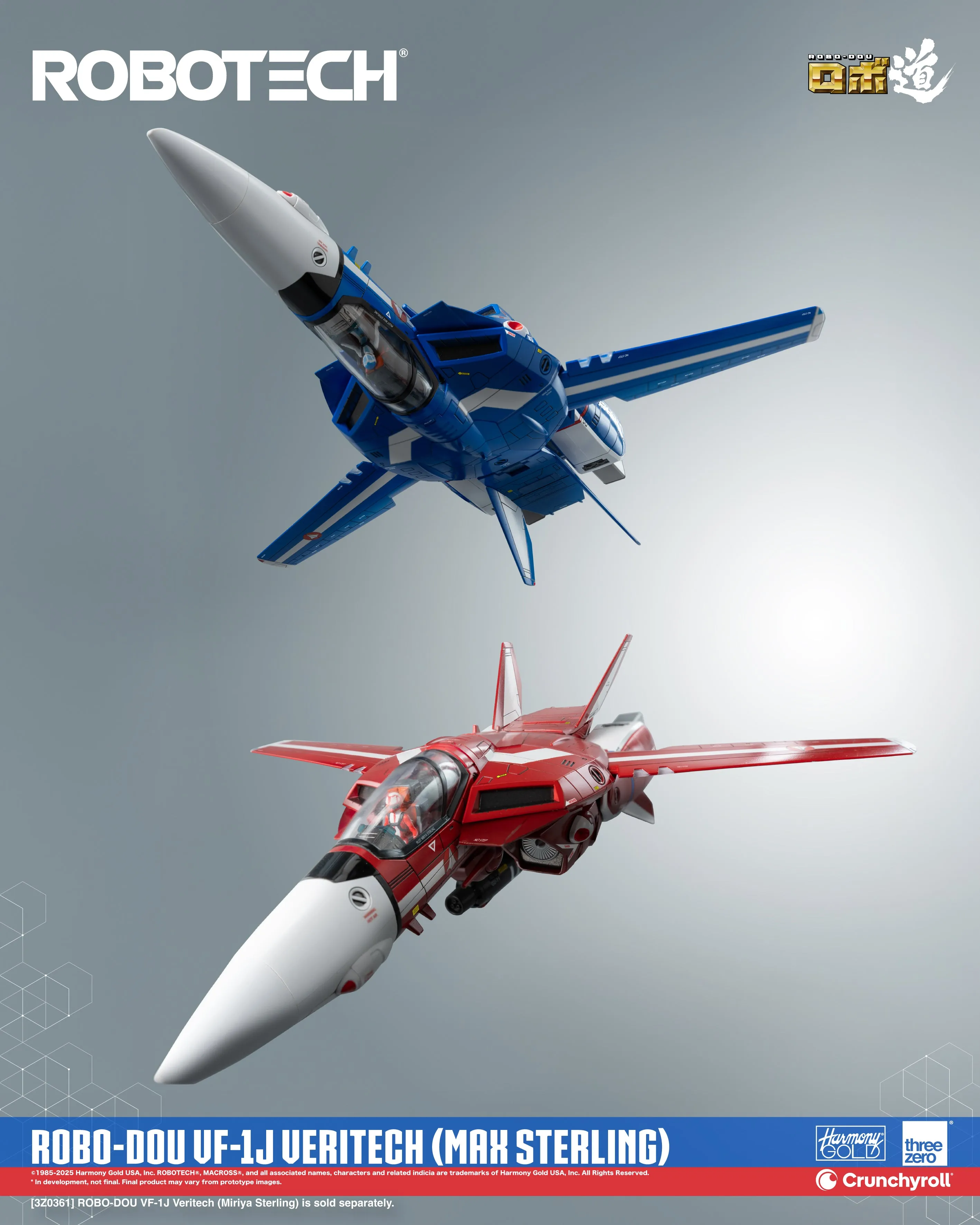 ThreeZero ROBO-DOU VF-1J Veritech (Max Sterling)