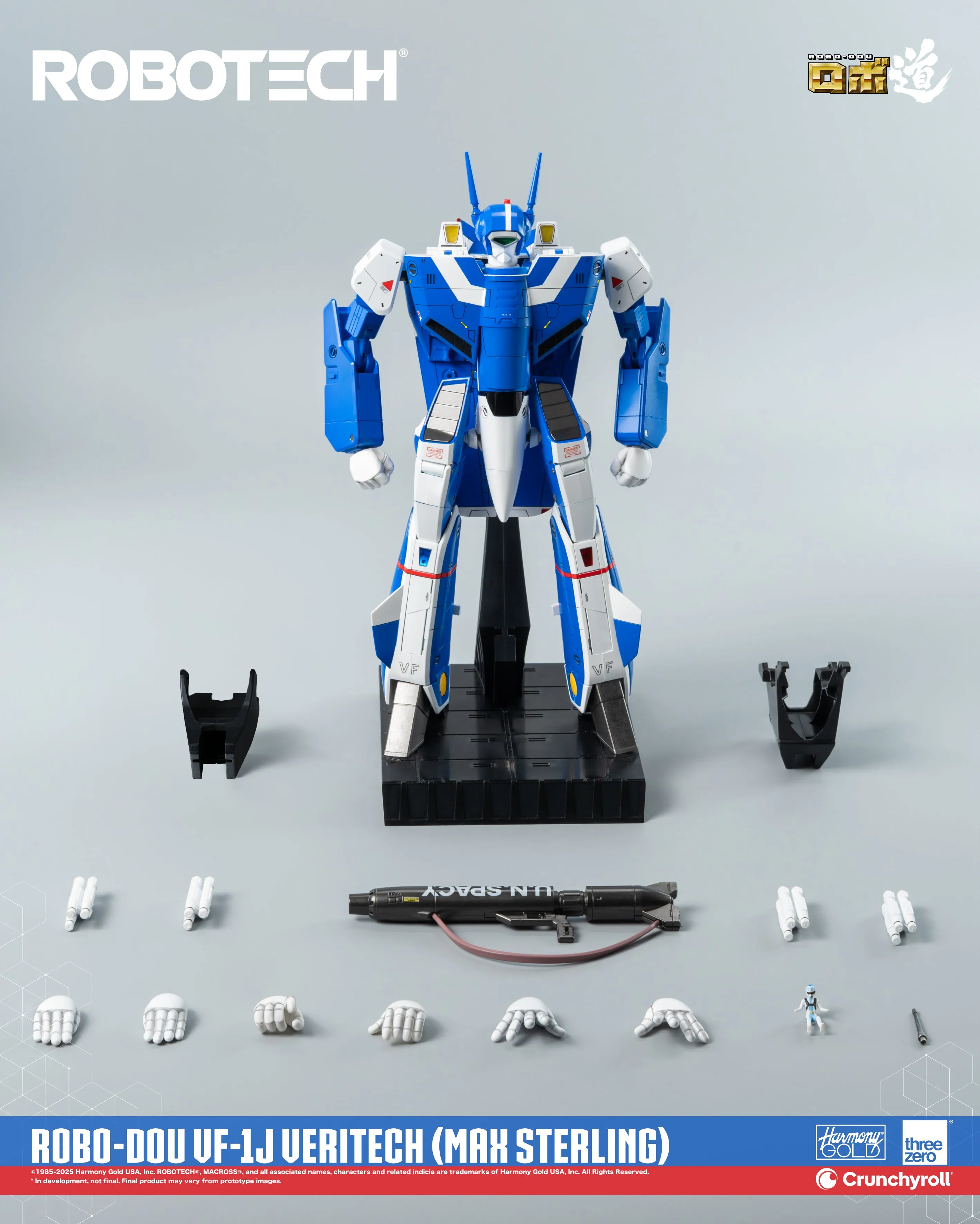 ThreeZero ROBO-DOU VF-1J Veritech (Max Sterling)