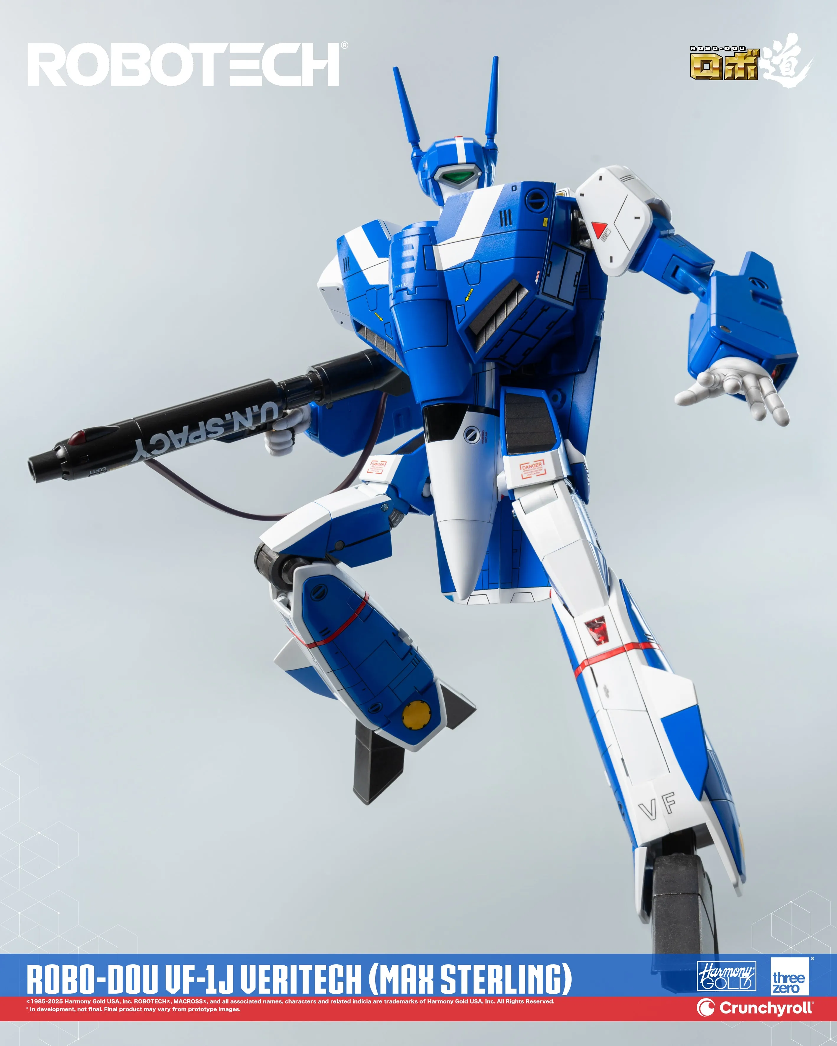 ThreeZero ROBO-DOU VF-1J Veritech (Max Sterling)