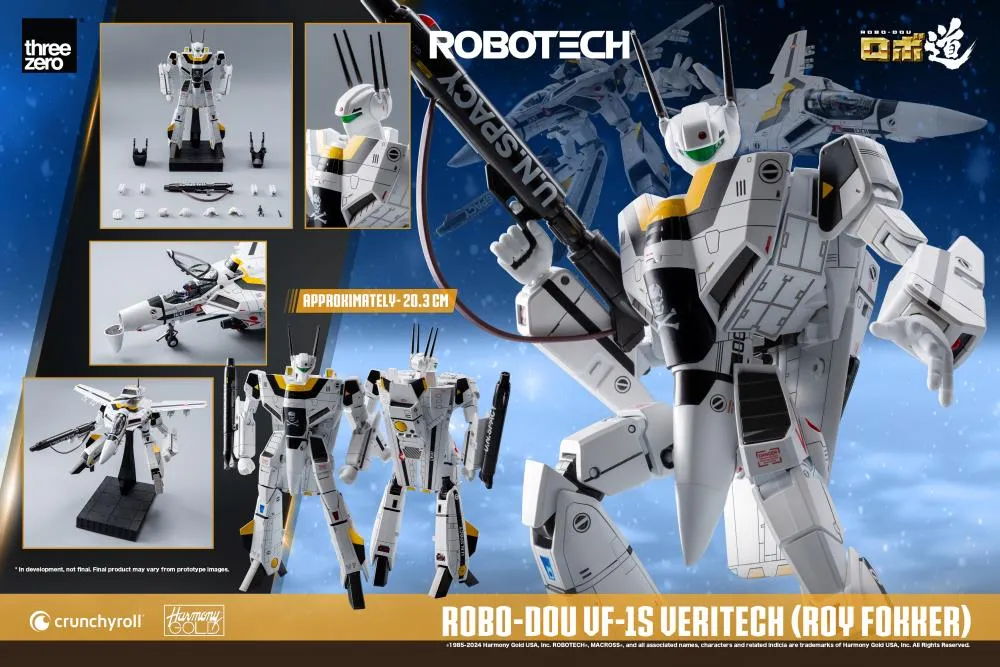 ThreeZero Robotech Macross ROBO-DOU VF-1S Veritech (Roy Fokker) Action Figure