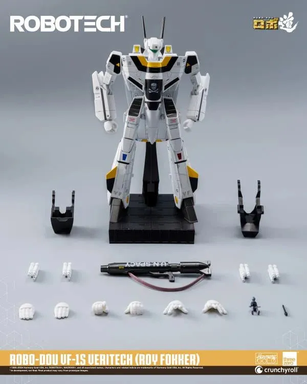 ThreeZero Robotech Macross ROBO-DOU VF-1S Veritech (Roy Fokker) Action Figure