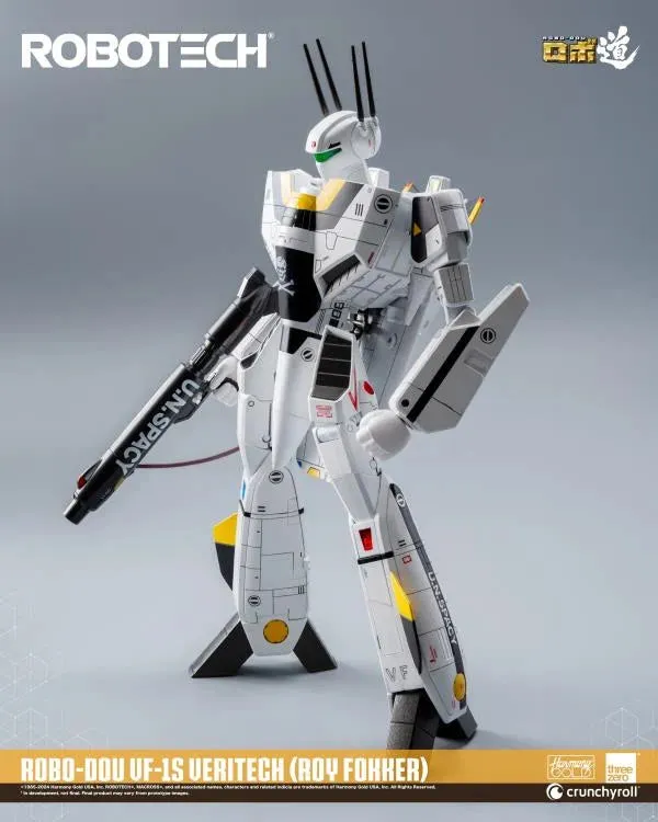 ThreeZero Robotech Macross ROBO-DOU VF-1S Veritech (Roy Fokker) Action Figure