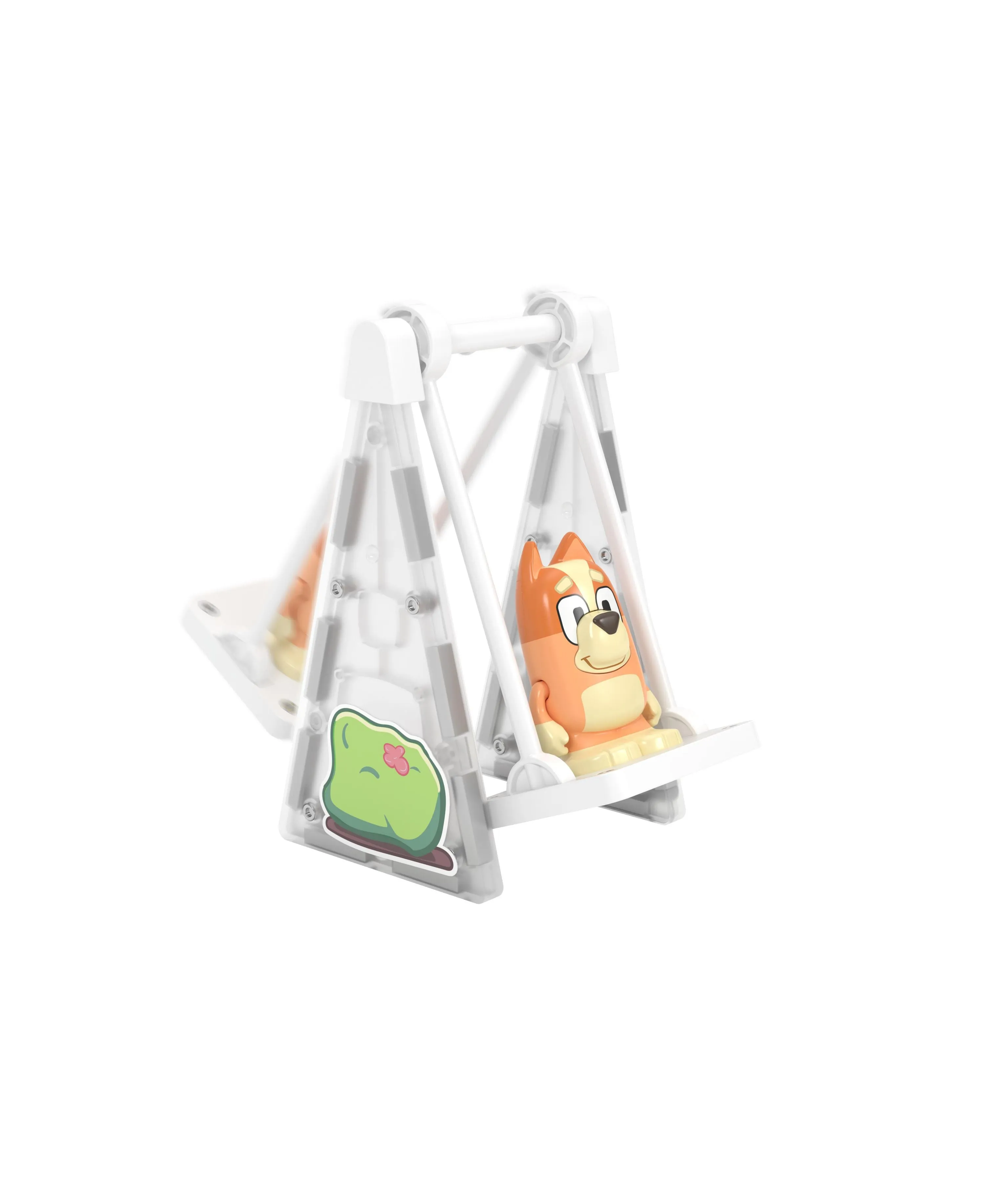 Tile Town Bluey Heeler Home Magnetic Tiles Playset, 46-Piece