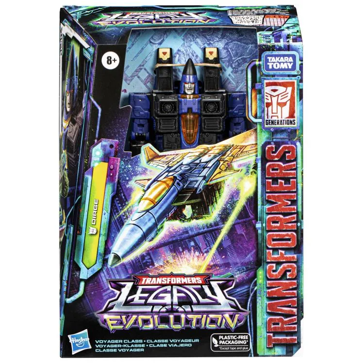 Transformers Generations Legacy Evolution Voyager Class Dirge Action Figure