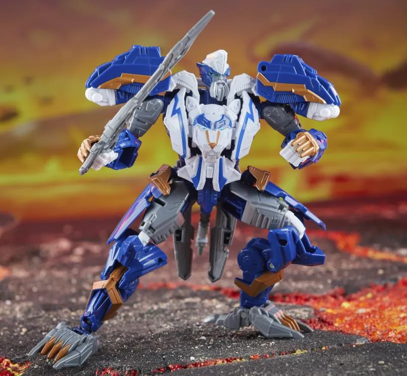 Transformers Generations Legacy United Voyager Class Prime Universe Thundertron Action Figure