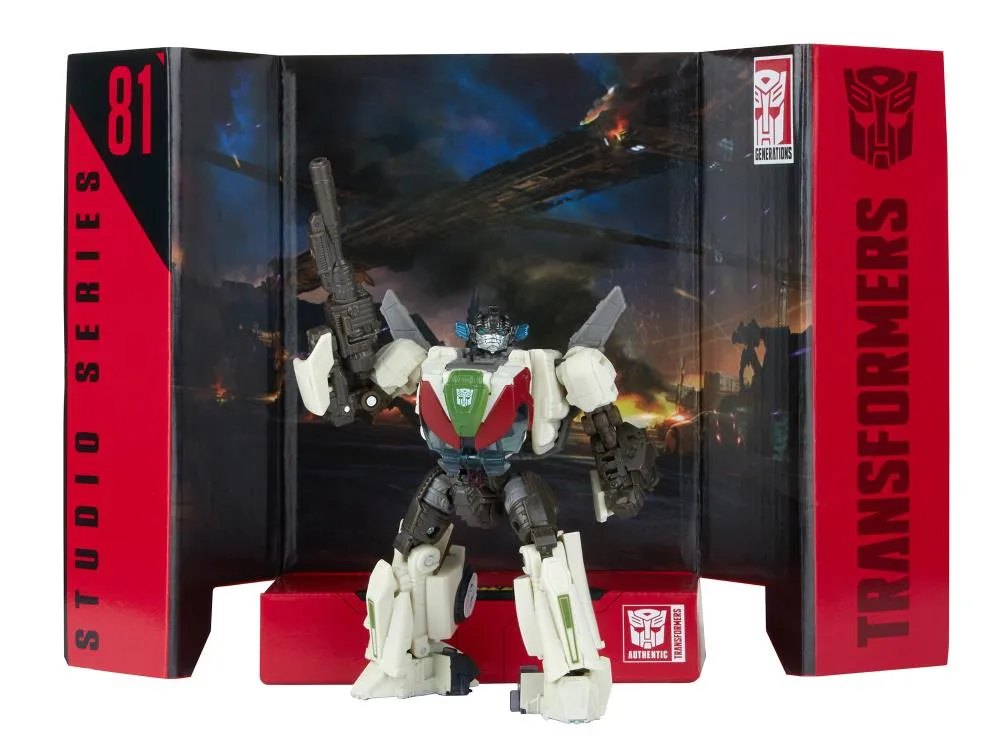 Transformers Generations Studio Series #81 Deluxe Wheeljack (Reissue Package) Action Figure