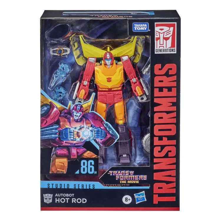 Transformers Generations Studio Series 86 #04 Voyager Hot Rod Action Figure
