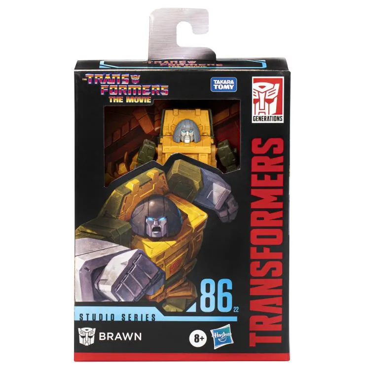 Transformers Generations Studio Series 86 #22 Deluxe Brawn Action Figure