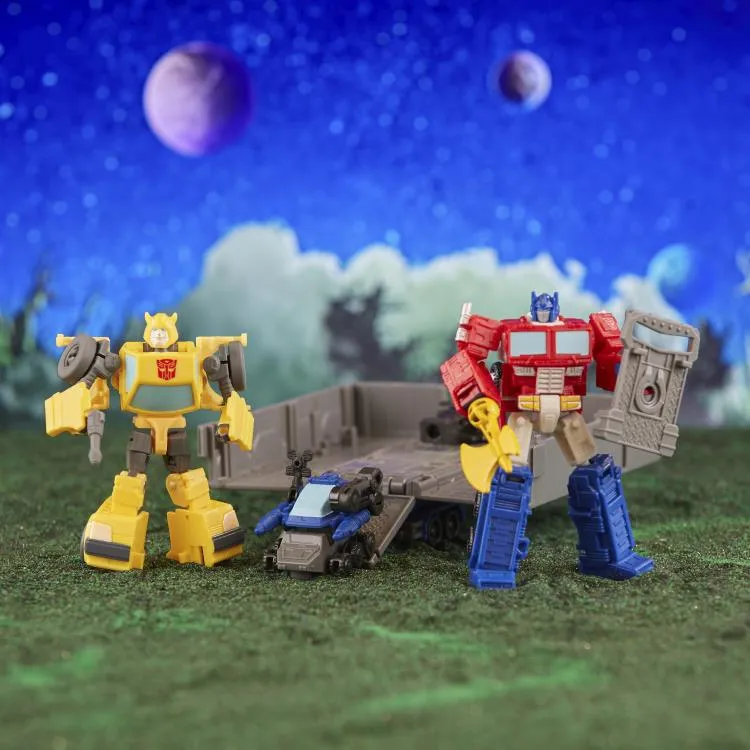 Transformers: Legacy Evolution Core Optimus Prime & Bumblebee Two-Pack