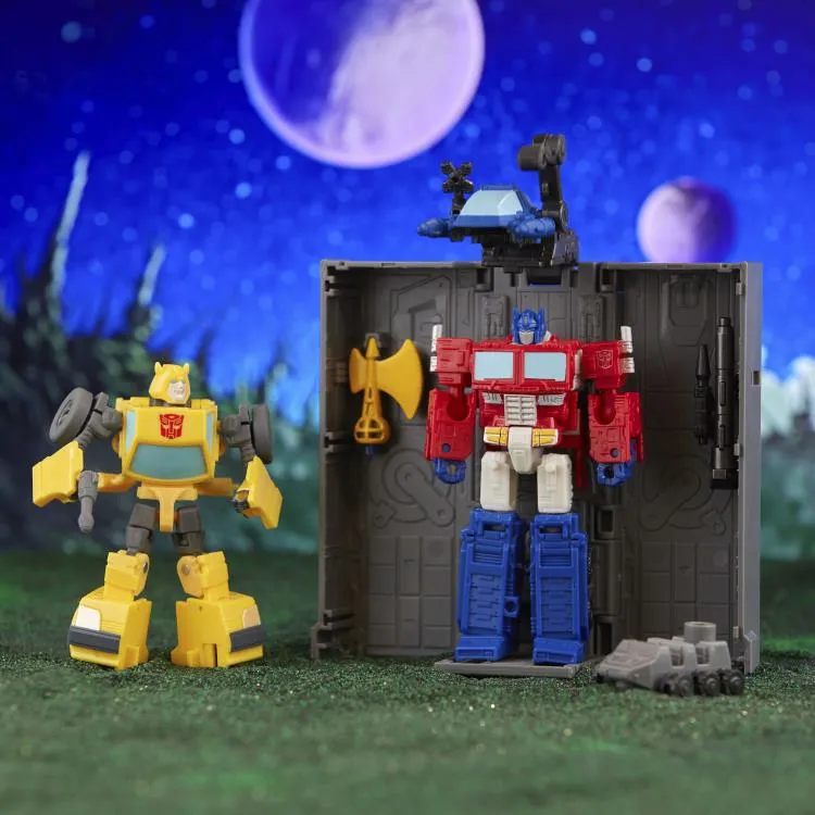 Transformers: Legacy Evolution Core Optimus Prime & Bumblebee Two-Pack
