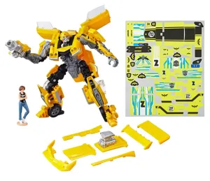 Transformers Studio Series #15 Bumblebee Movie Deluxe Bumblebee & Charlie Action Figure