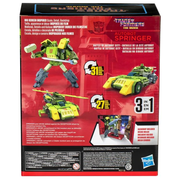 Transformers Studio Series 86 - Leader Springer