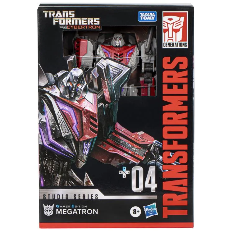Transformers Studio Series Gamer Edition War For Cybertron #04 Voyager Megatron Action Figure