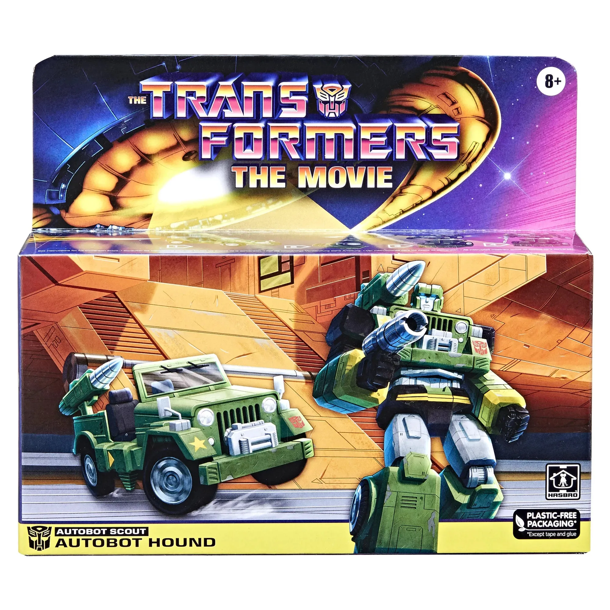Transformers The Movie Retro Autobot Scout Hound Action Figure