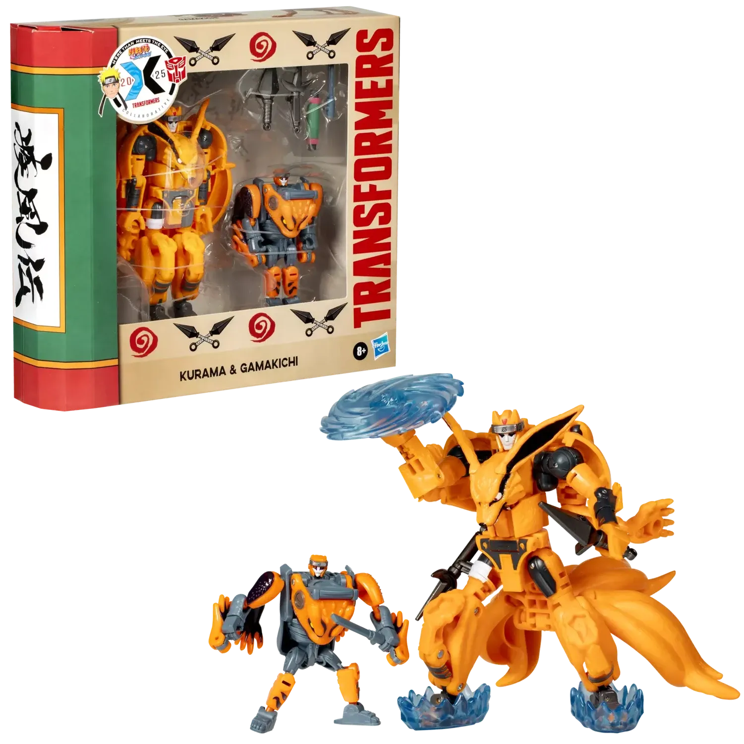 Transformers X Naruto Shippuden - Kurama & Gamakichi
