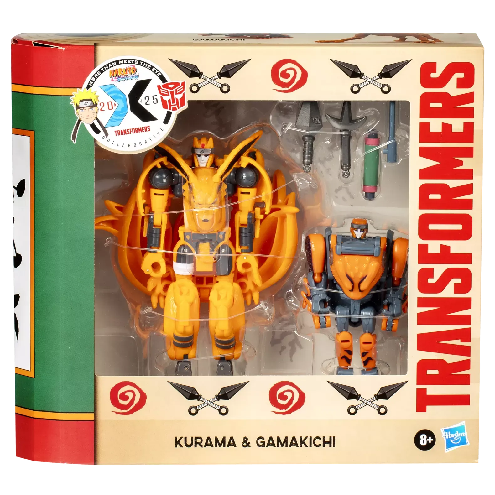 Transformers X Naruto Shippuden - Kurama & Gamakichi