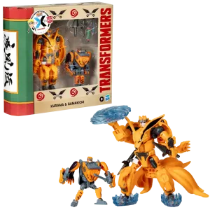 Transformers X Naruto Shippuden - Kurama & Gamakichi